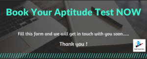 Book your aptitude test by Yash Career Guru